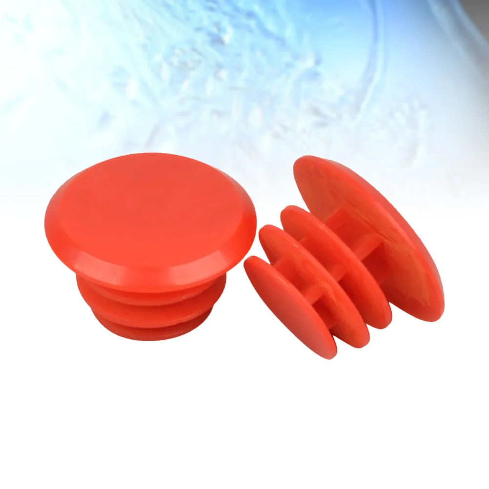 22 مللي متر دراجة المقود نهاية المقود المقابس قبعات ل الطريق الجبلية دراجة بار نهاية المقابس بار ينتهي الأحمر #1