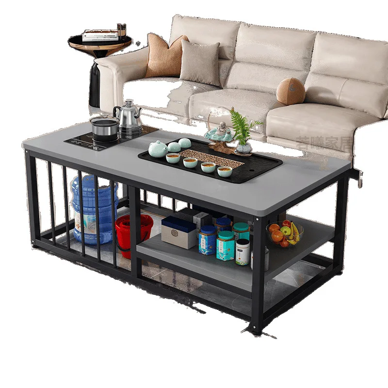 

Tea table simple small apartment coffee table small tea table living room fully automatic