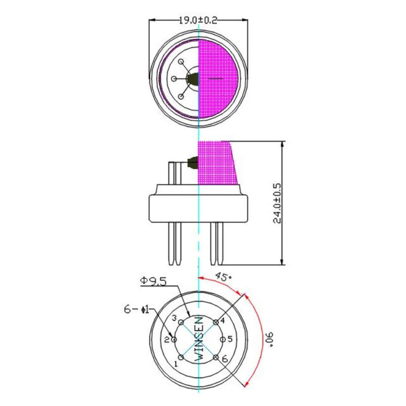 Sensor de detección de gas MQ138 MQ, vapor orgánico para alarma de concentración del hogar, 2 uds.