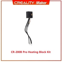 Creality Official CR-200B Pro Quick Disassembly Nozzle Metal Heating Block Kit 3D Printer Part Original