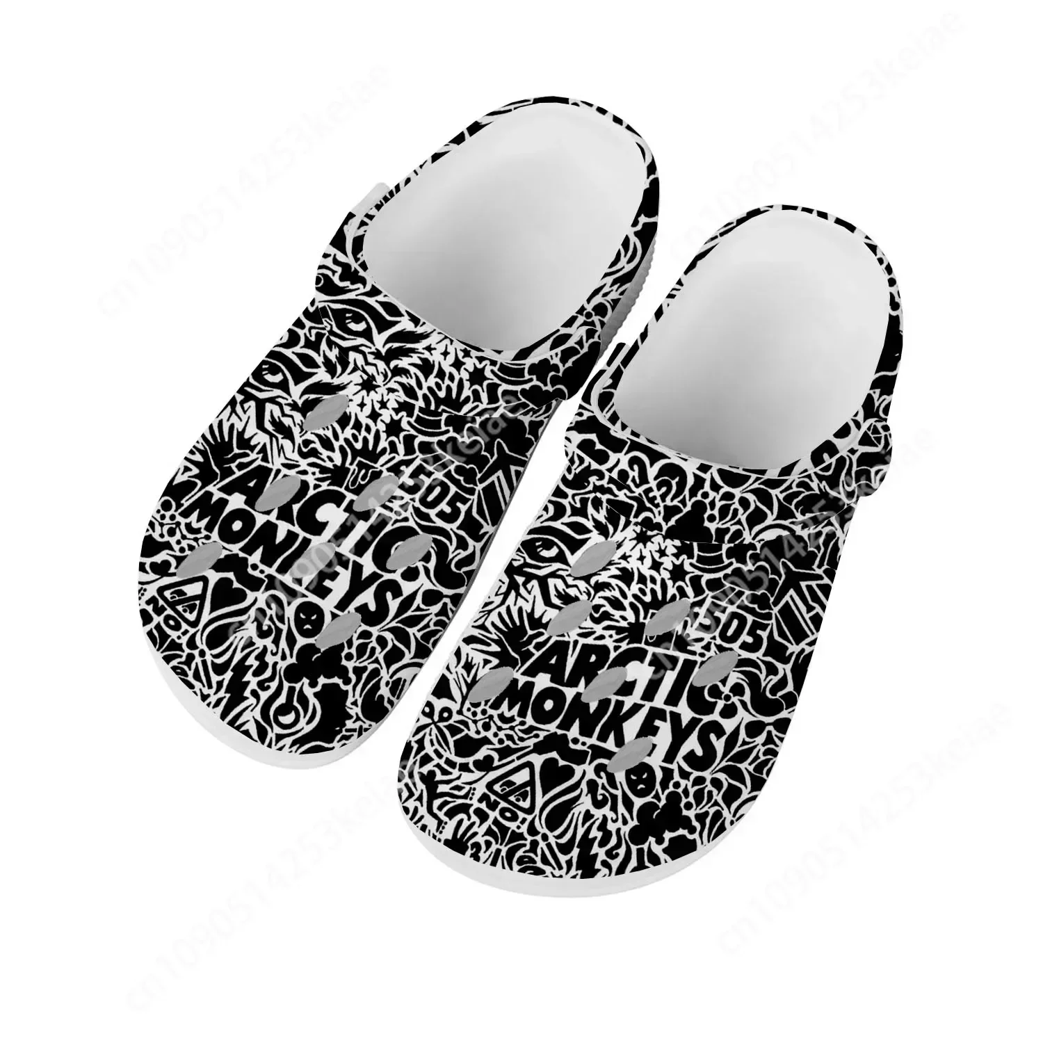 Arctic Monkeys Rock Band Pop Home Clogs Custom Water Shoes Mens Womens Teenager Shoe Garden Clog Breathable Beach Hole Slippers