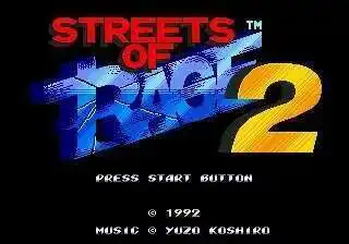 StreetsofRage 2 Region Free 16Bit MD Game Card For Sega Mega Drive For Genesis