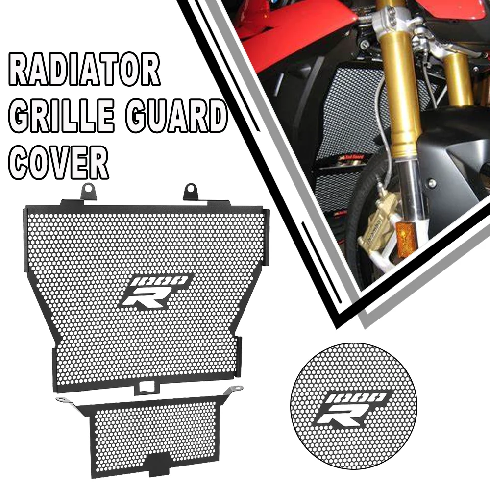 New Motorcycle Radiator And Oil Cooler Guard Set Grille Cover Protection For BMW S1000R 2013 2014 2015 2016 2017 2018 2019 2020