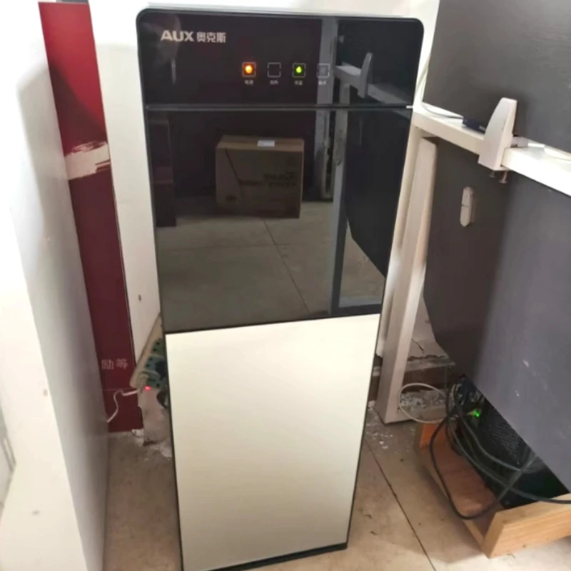 

Диспенсер для воды с нижним ведром, вертикальный бытовой, полностью автоматический, интеллектуальное охлаждение и отопление, маленький двойного назначения