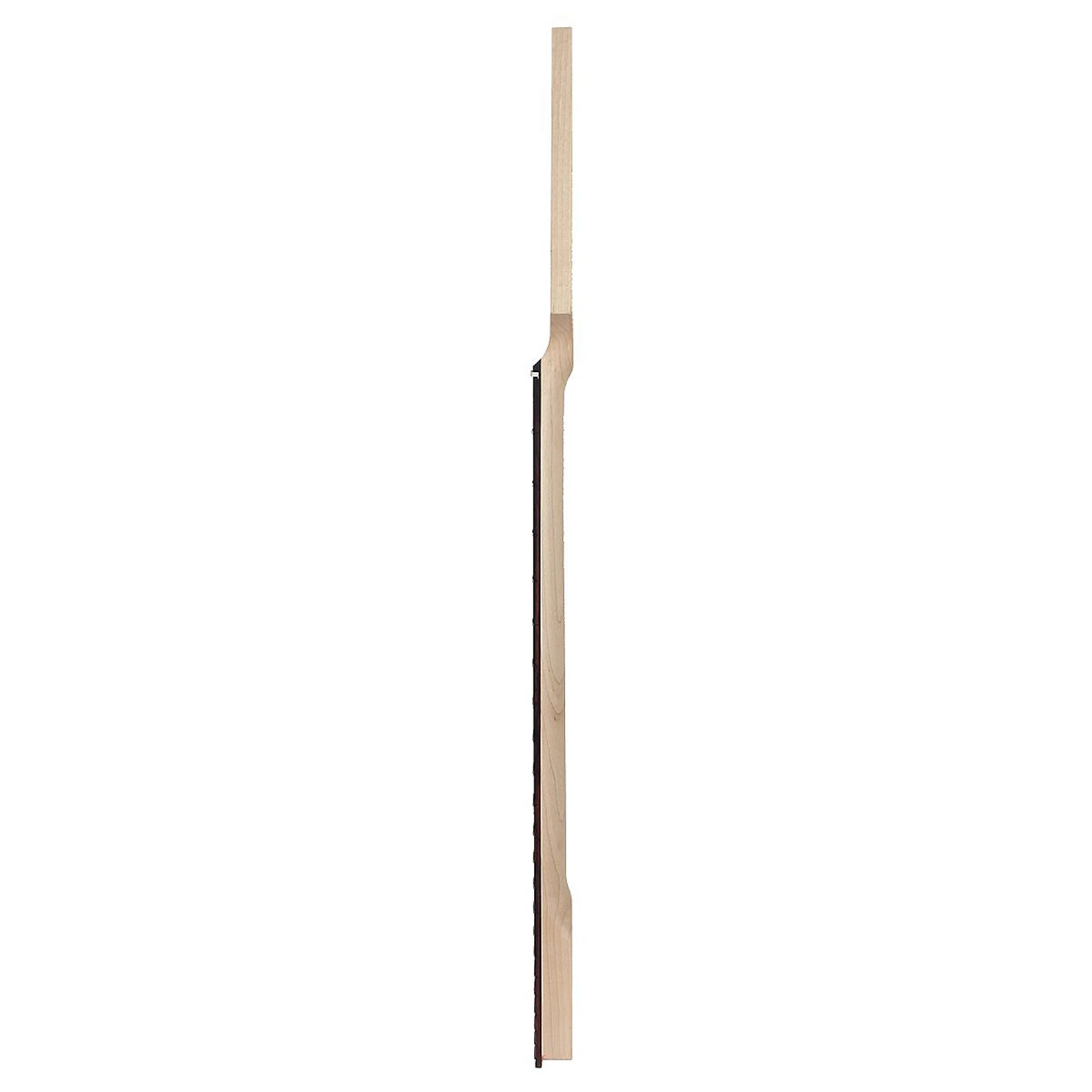 

ABVB-Electric Guitar Neck Paddle Head Rosewood On Maple 22 Frets Dot Inlay Unfinished & Guitar Body Maple Cap