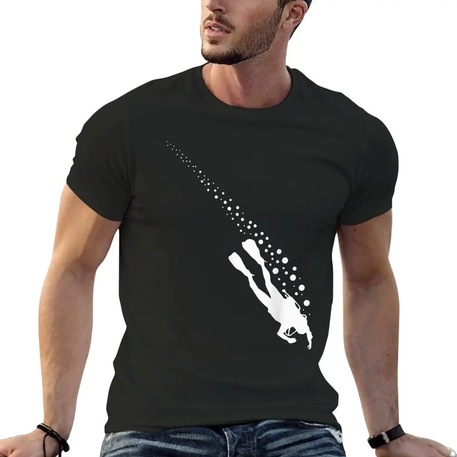 

Scuba Diving Apparel - Scuba Diving T-Shirt customs Short sleeve tee graphic t shirt vintage anime stuff mens designer clothes