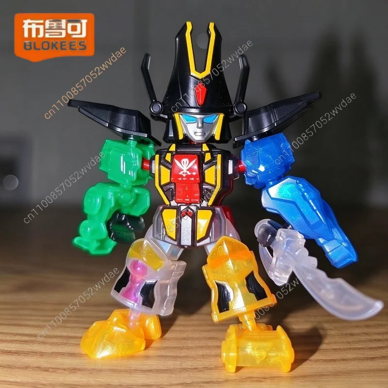 BLOKEES Redeem Prize GokaiOh Hero Assembly Glory Color Transparent Limited Card Collectible Holiday Gift