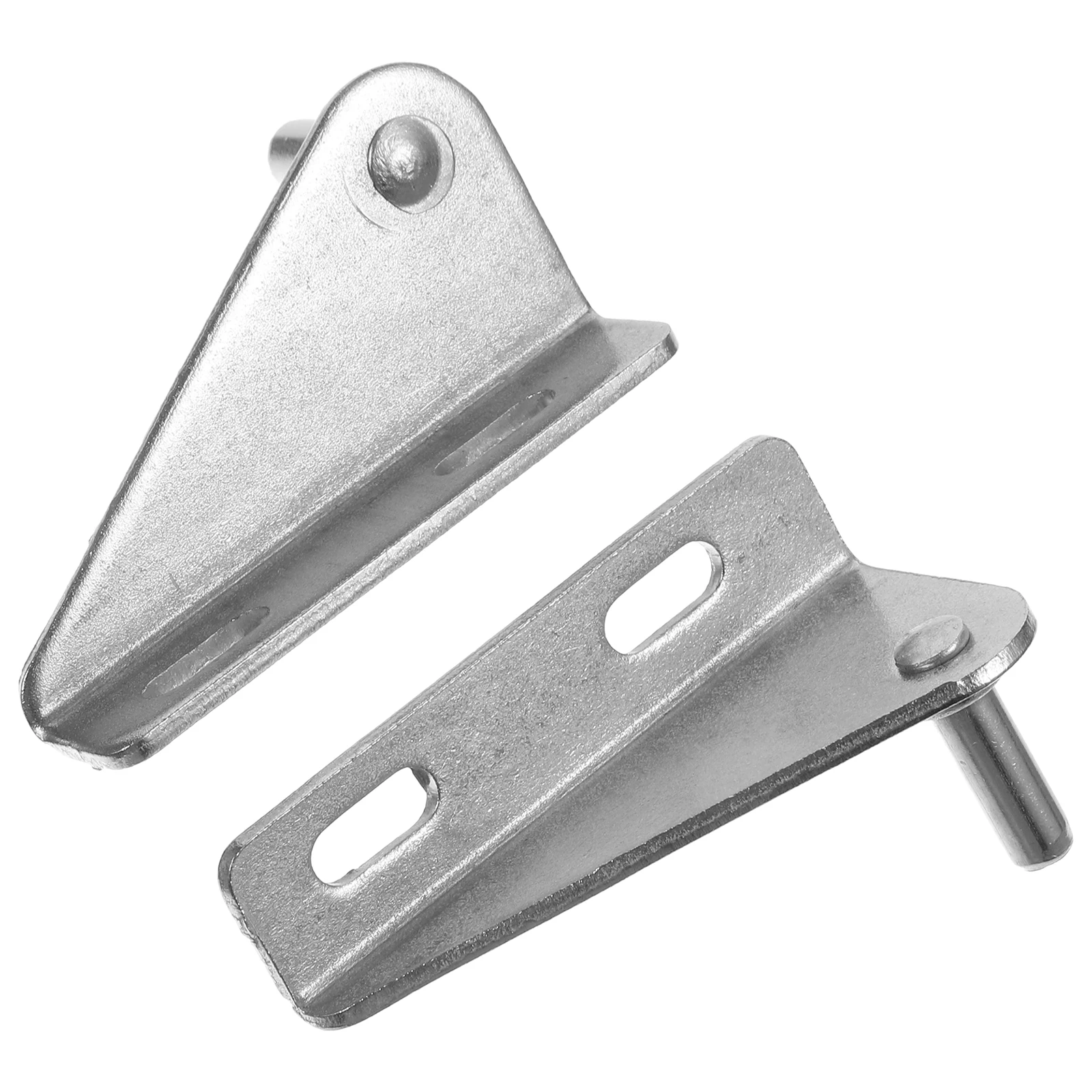 

2pcs Stainless Steel Door Hinges Replaceable Small Refrigerator Adjustable Metal For Fridge Freezer Accessories Durable