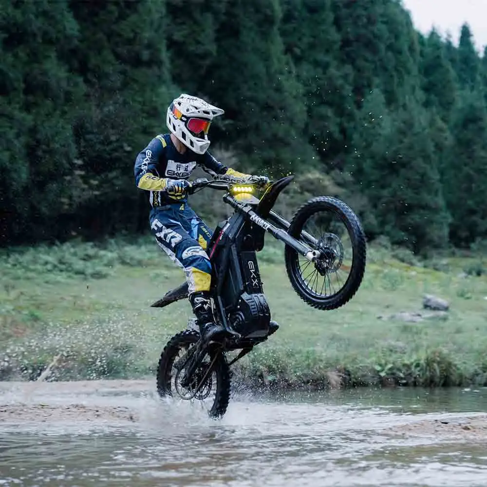 Readygo EKXBike M1 Adult Electric Motorcycle 16.8KW Peak Mid-Motor 72V 50AH Removable Battery 100KM/H Off-Road E-MTB