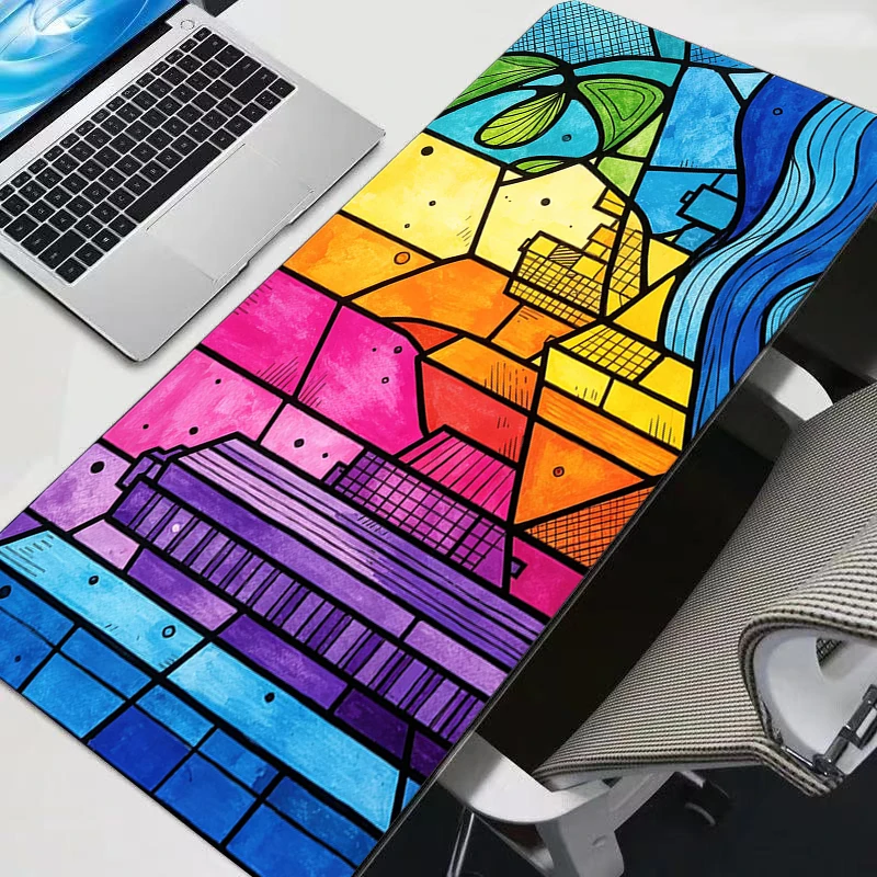 Mouse Pad color graphic Anime Carpe Large PC Gamer Computer Mausepad durable Varmilo Keyboard Gaming Accessories Desk Mat