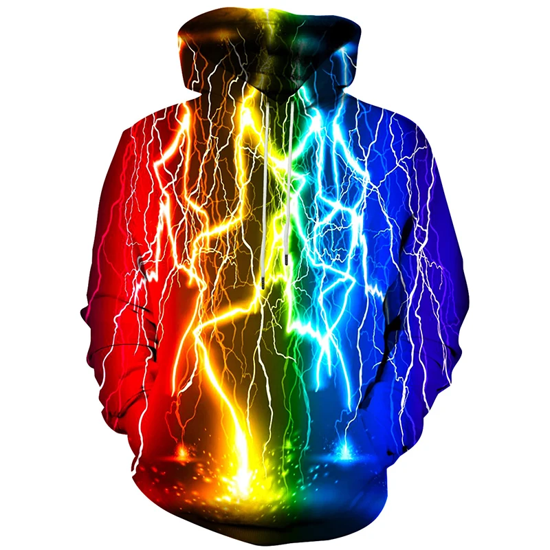 3D Print Novelty Graphic Hoodies For Men Women Fashion Digital Print Pullover Hooded Sweatshirts Men Oversized Hoody Clothes