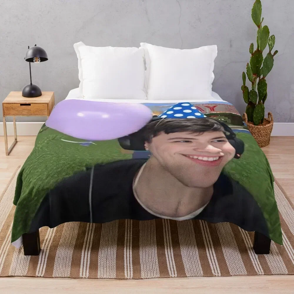 

Georgenotfound | Dream smp Throw Blanket Machine Washable Soft Warm Blanket