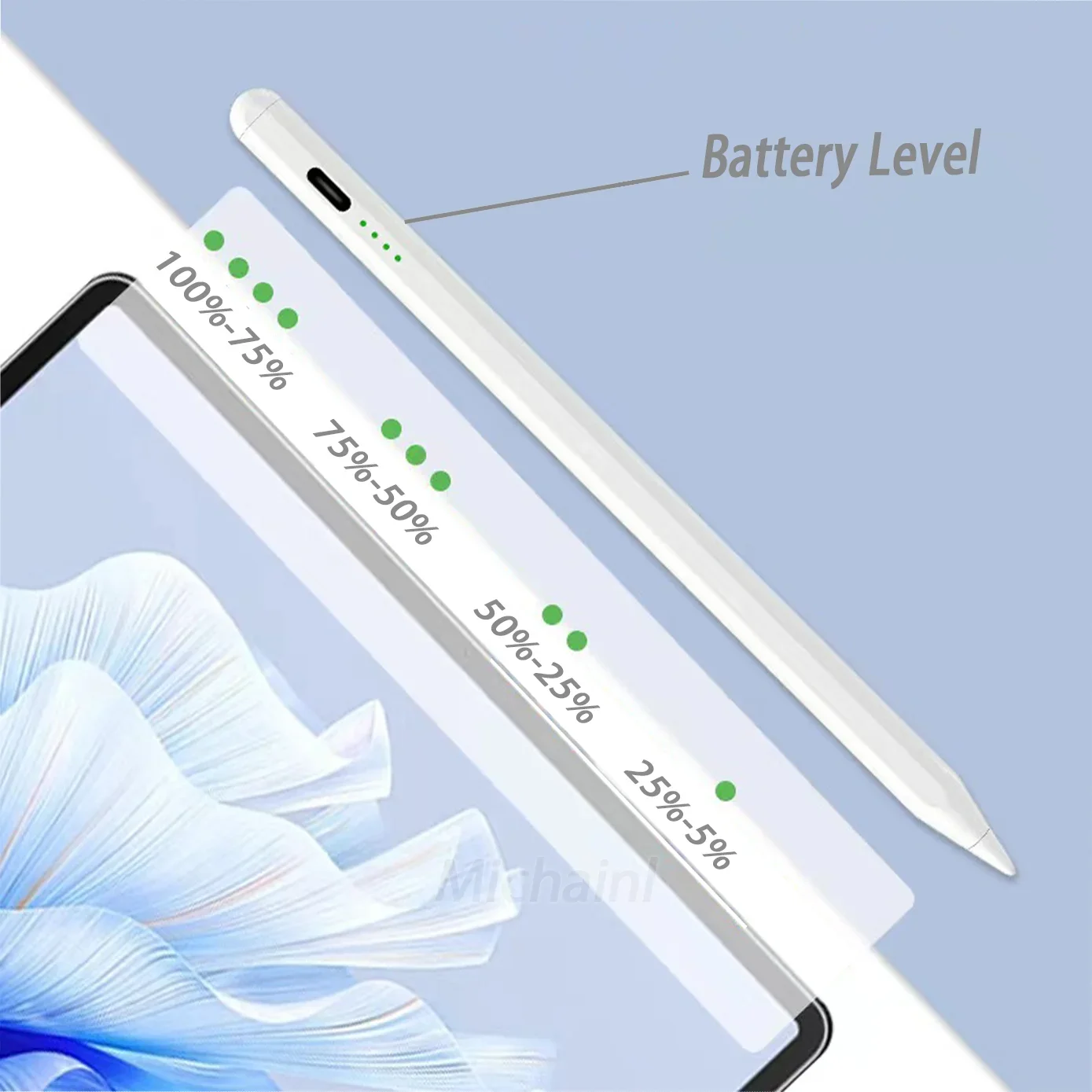 for xiaomi Pad 6 5 Stylus Pen For Samsung Pad without Palm Rejection Tilt,for Huawei Matepad for All Android Tablet Phone Pen