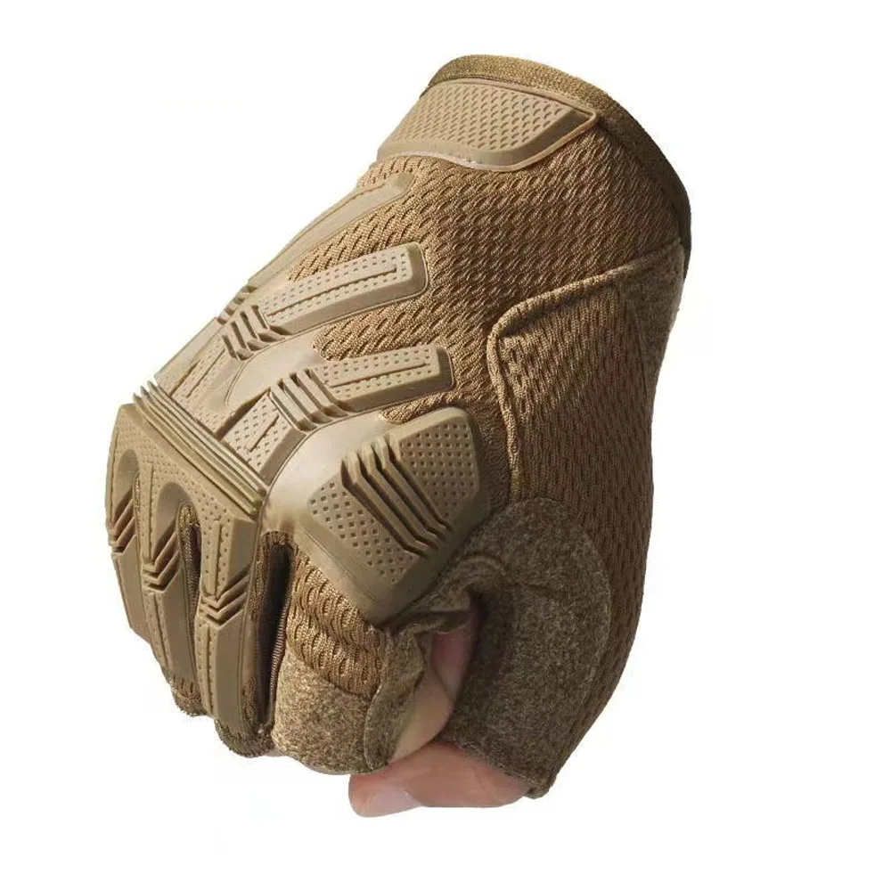 Tactical Fingerless Gloves men Outdoor Half Fingered Gloves Airsoft Hunting Combat Riding Hiking shooting Half Fingered Glove