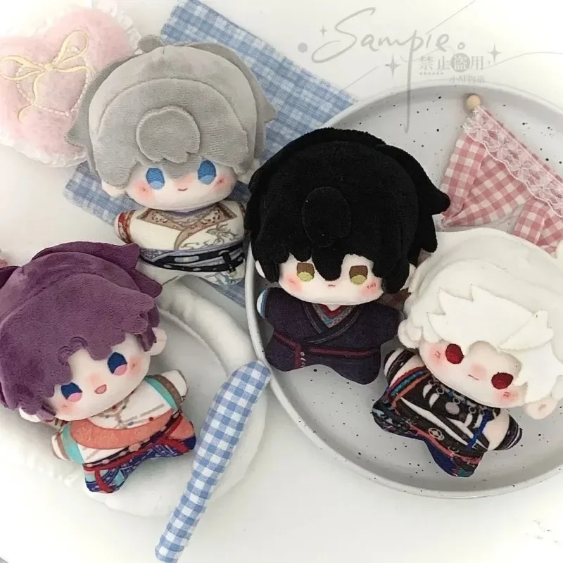 

10cm Anime Love and Deepspace Zayne Rafayel Cosplay Soft Starfish Body Plush Doll Pendant Toys Keychain Dango Kawaii Gift