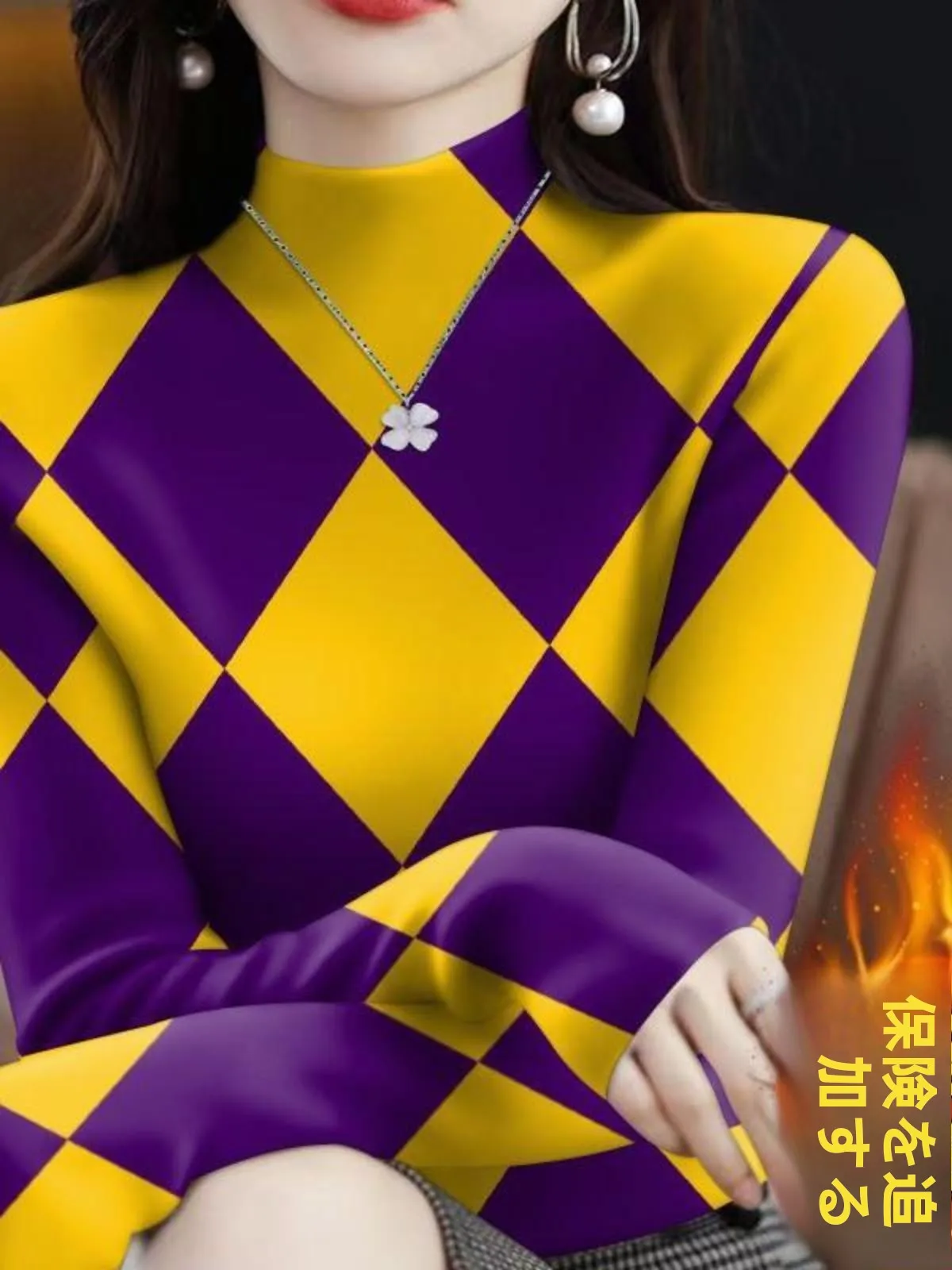 warm-velvet-printed-t-irt-women's-loose-fit-f-high-collar-autumn-winter-new-sle-mommy's-wardrobe-large-size-overhead-e