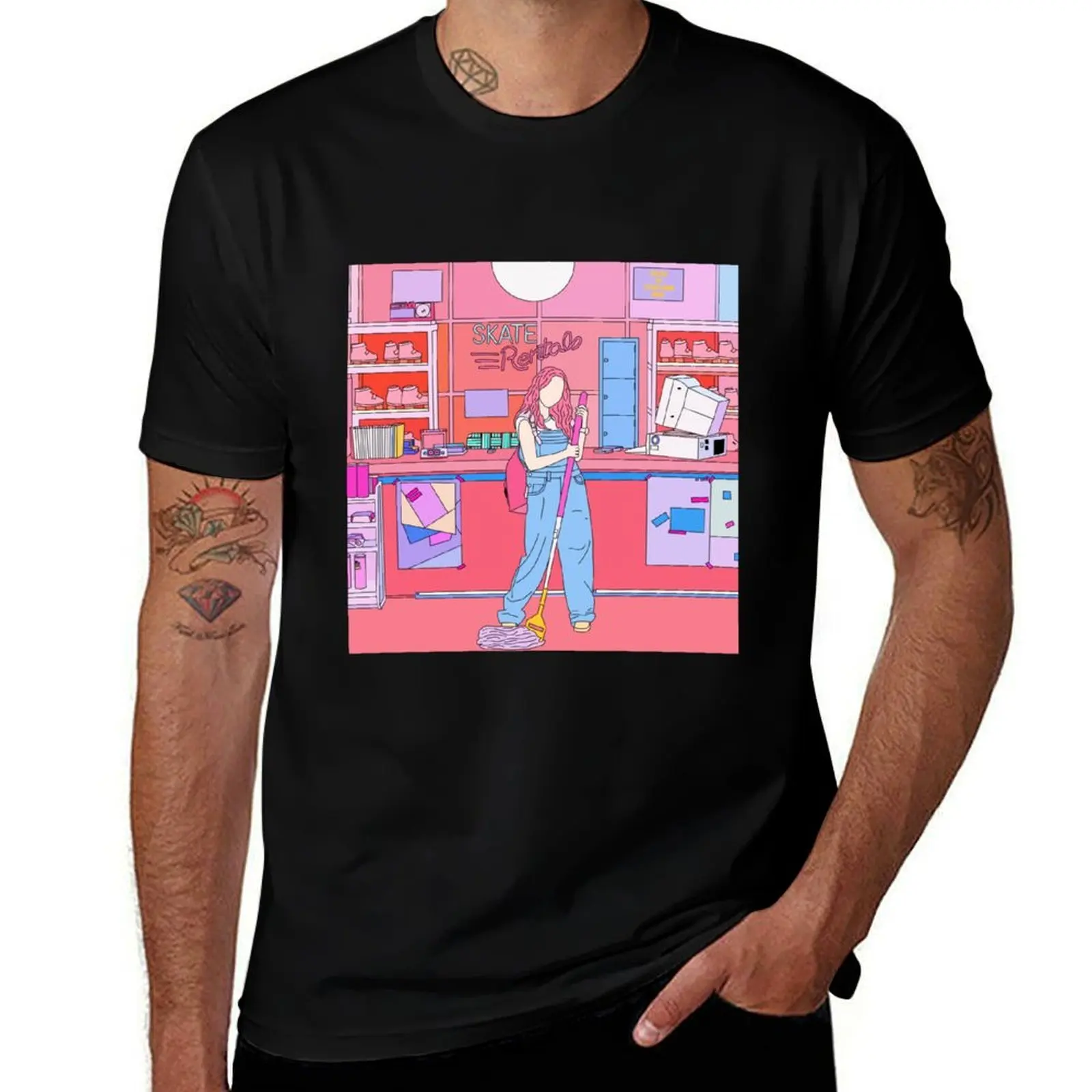 LOONA VIVI EVERYDAY I LOVE YOU T-Shirt Work Utility Short Sleeve Shirt T-Shirt