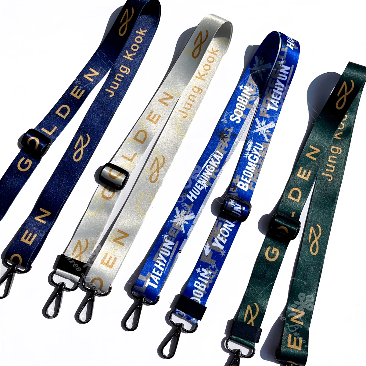 Pop Adjustable Long Phone Lanyard  Jungkook GOLDEN TT Free Fall Outdoor Crossbody Shoulder Lanyard Butter Neckband Strap Rope