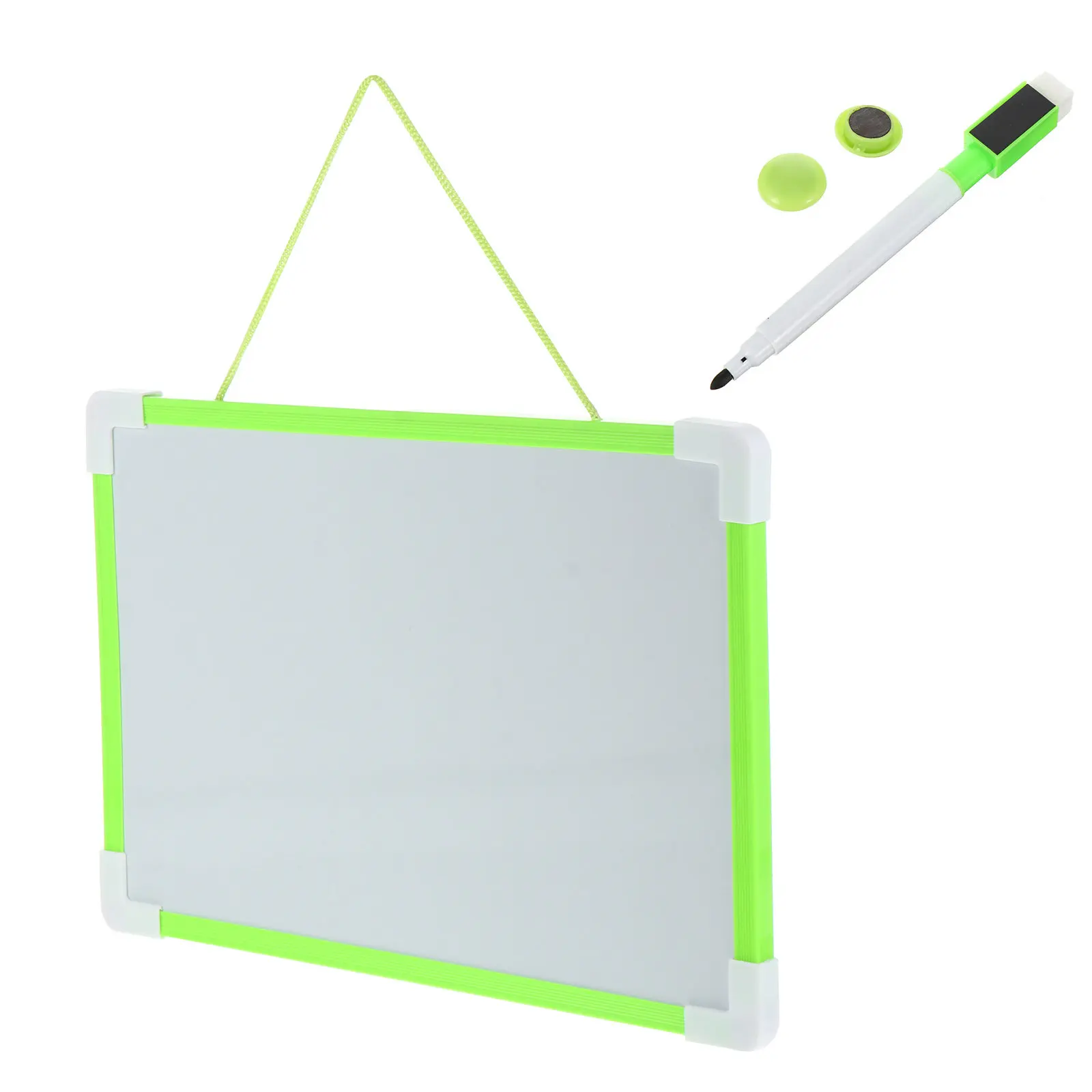 

1Set Magnetic Whiteboard Hanging Double-Sided Erasable Writing Board Kids Graffiti Message Note Board Double-Sided Whiteboard