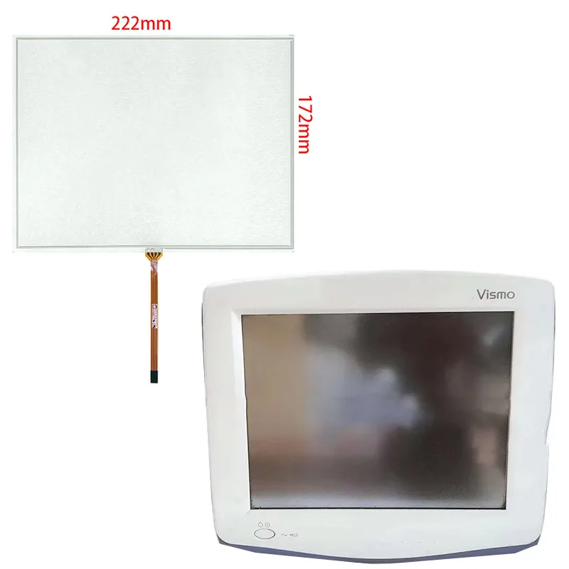 10.4inch 4wire FT-10.4V-4-163A-2 ECG Touch Panel For Nihon Kohden Vismo PVM-2701 PVM-2703 PVM-2701K ECG Monitor Vismo Touch Pad