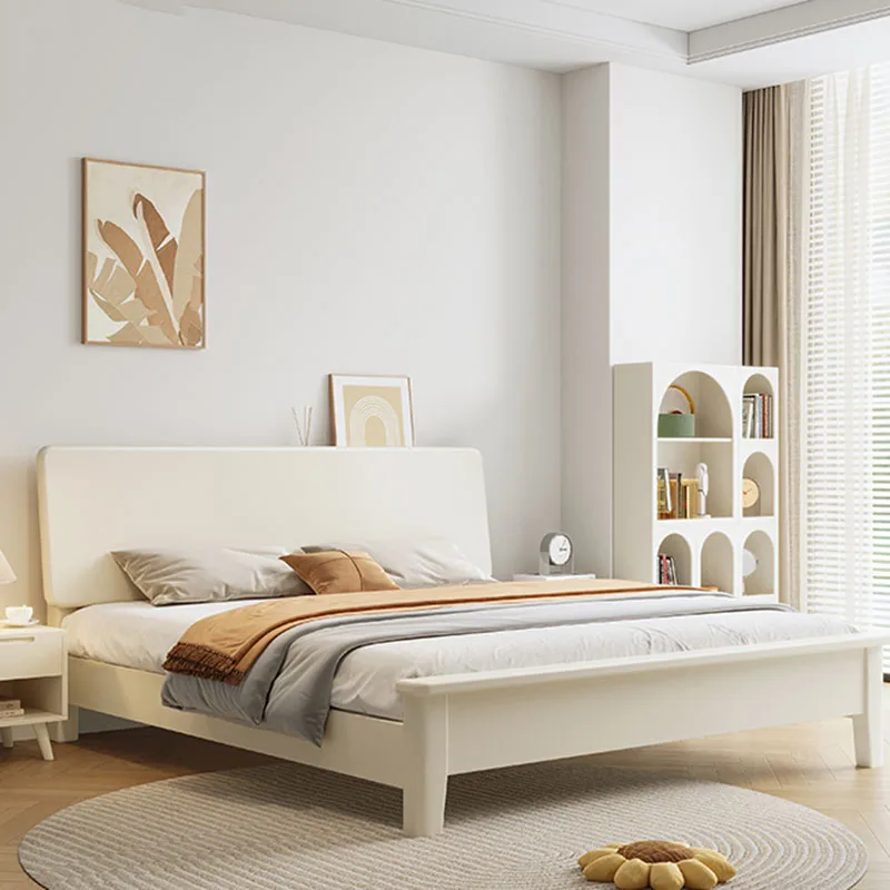 

Simple Platform Bed Sun Mobile Safe Beauty Floor Bedroom Frame Queen Bed Children Modern Letto Matrimoniale Modern Furniture