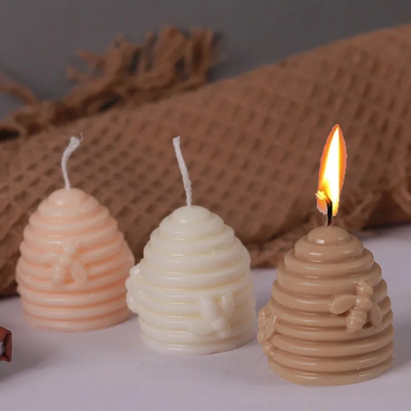 DIY kreatywność plaster miodu silikonowe formy na świece 3D ula świeca zapachowa formy do mydła gipsowa żywica forma do pieczenia Home Art Decor — zdjęcie 6