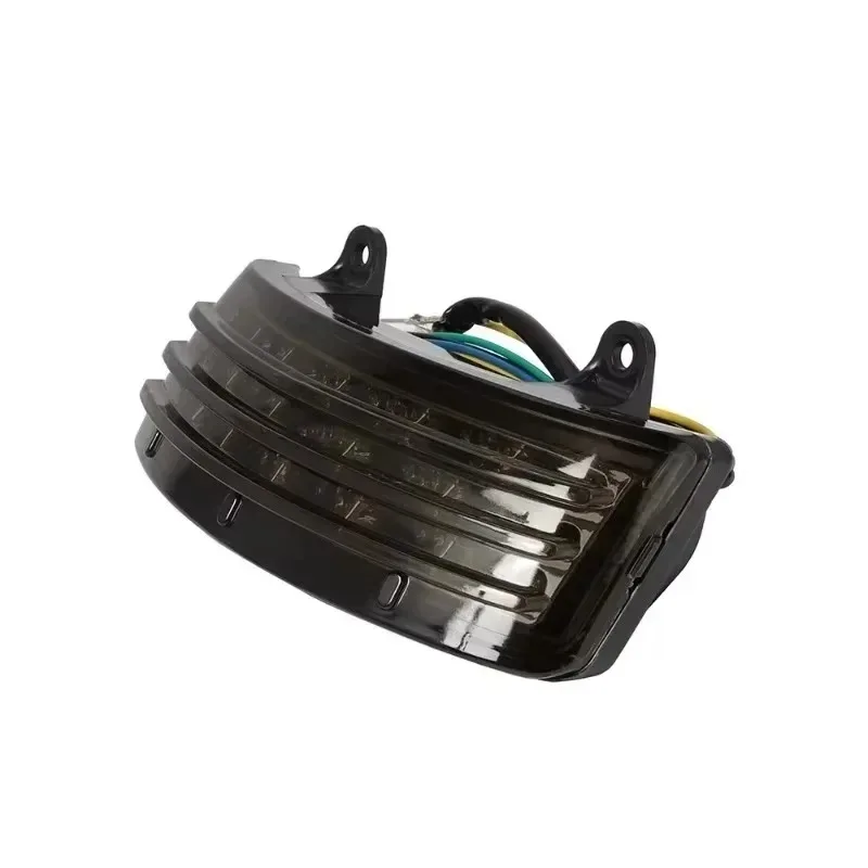 

Новые задние стоп-сигналы, отделка дымовых линз для Touring Street Road Glide, мотоциклетное крыло, наконечник, трехбарный светодиодный задний фонарь