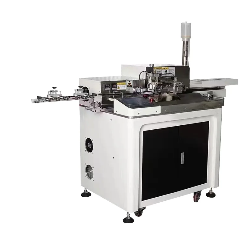 BORX Double Automatic Double Head Tinning Machine With Fully Servo System For Electronic Wires High-Temperature Silicone Cables