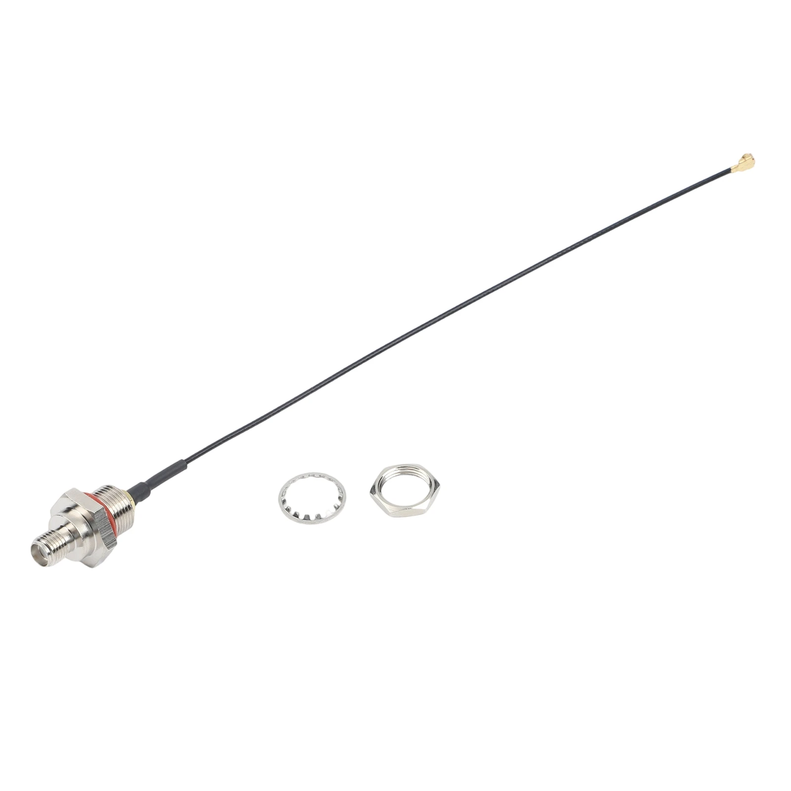 Professional Installation Adapter Material Copper IPEX-SMA Adapter Rear-mounted Jack for m10 External Thread Low-loss RF1.13
