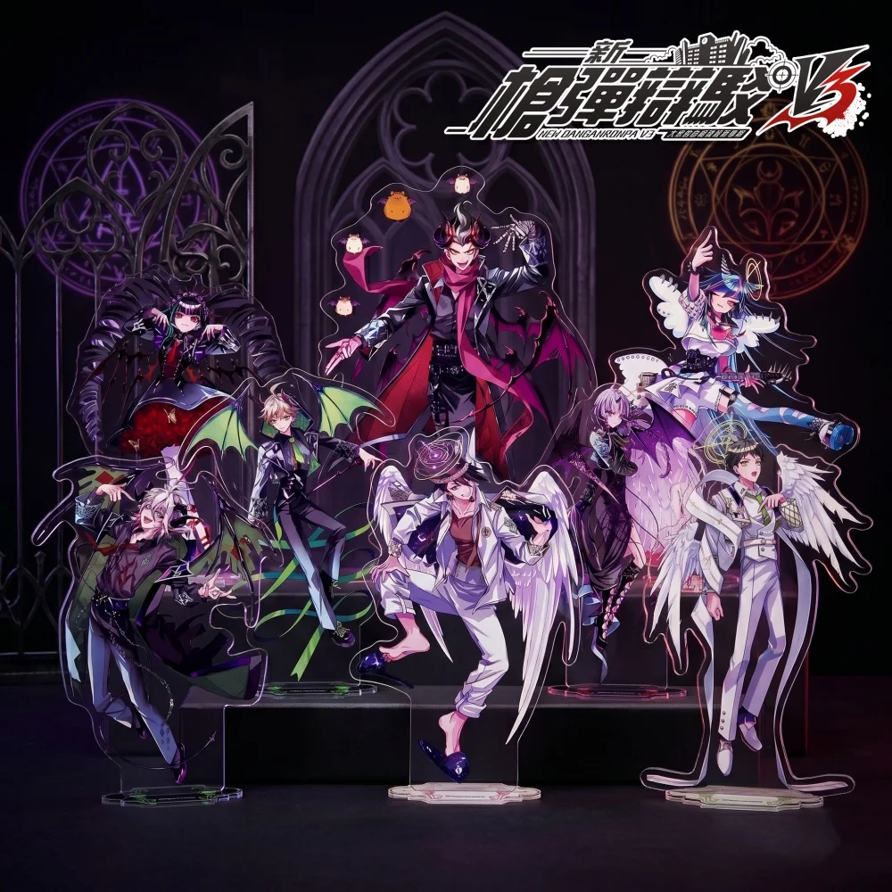 Новый акриловый брелок-подставка Danganronpa V3 2026: Фигурка Кокичи Мью в стиле Демон-Ангел, индивидуальный подарок