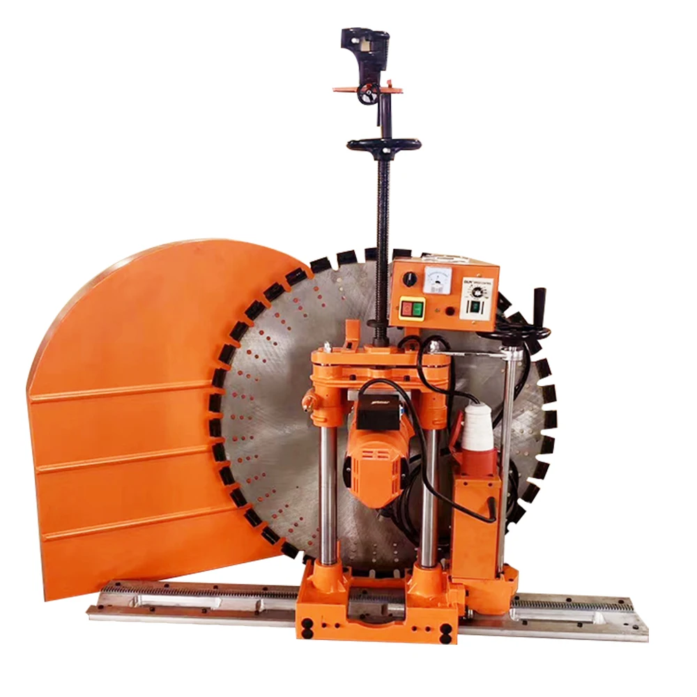 High Groove Cutting Electric Wall Saw Machine Concrete Wall Cutter Machine