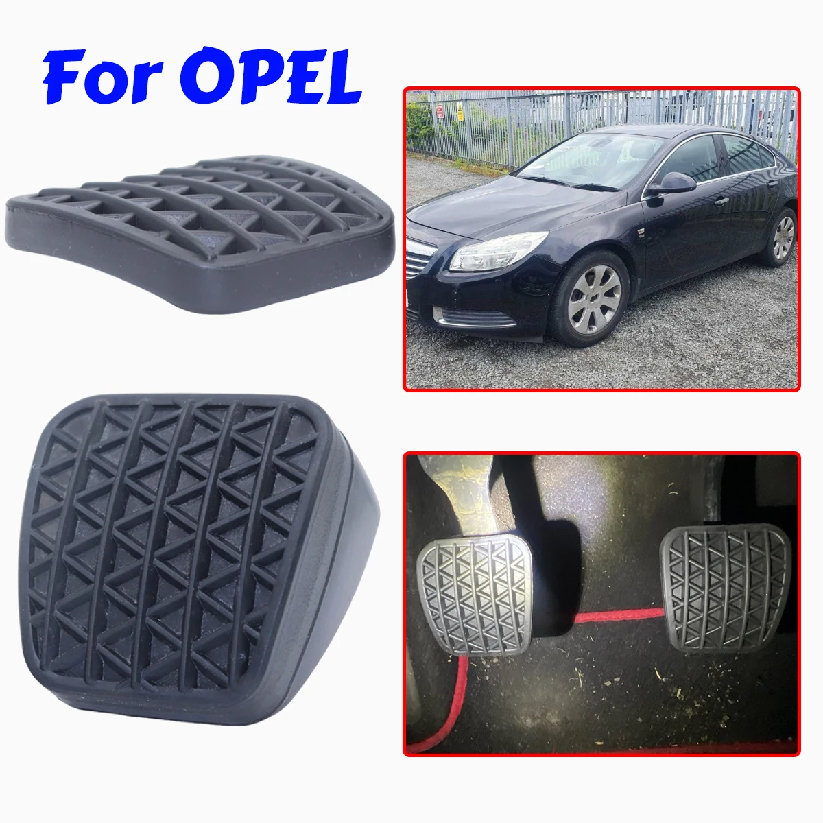 

For OPEL INSIGNIA A Country Tourer Saloon Sports Tourer Clutch Brake Pedal Pad Manual Rubber 560135 Car Parts Kit Replacement