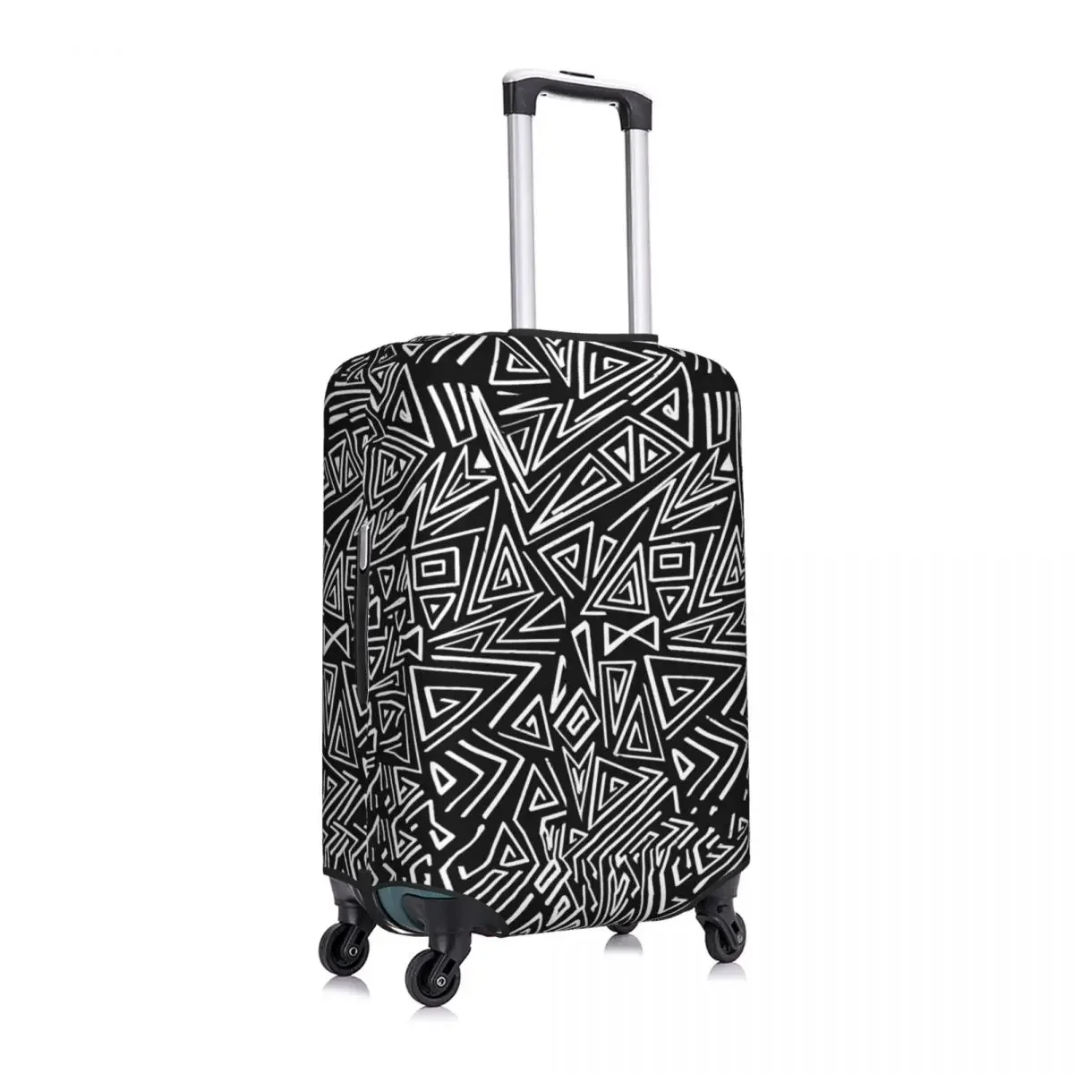 Geo Print Koffer Cover Geometrische Vormen Cruise Trip Vakantie Nuttige Bagage Accessories Protector