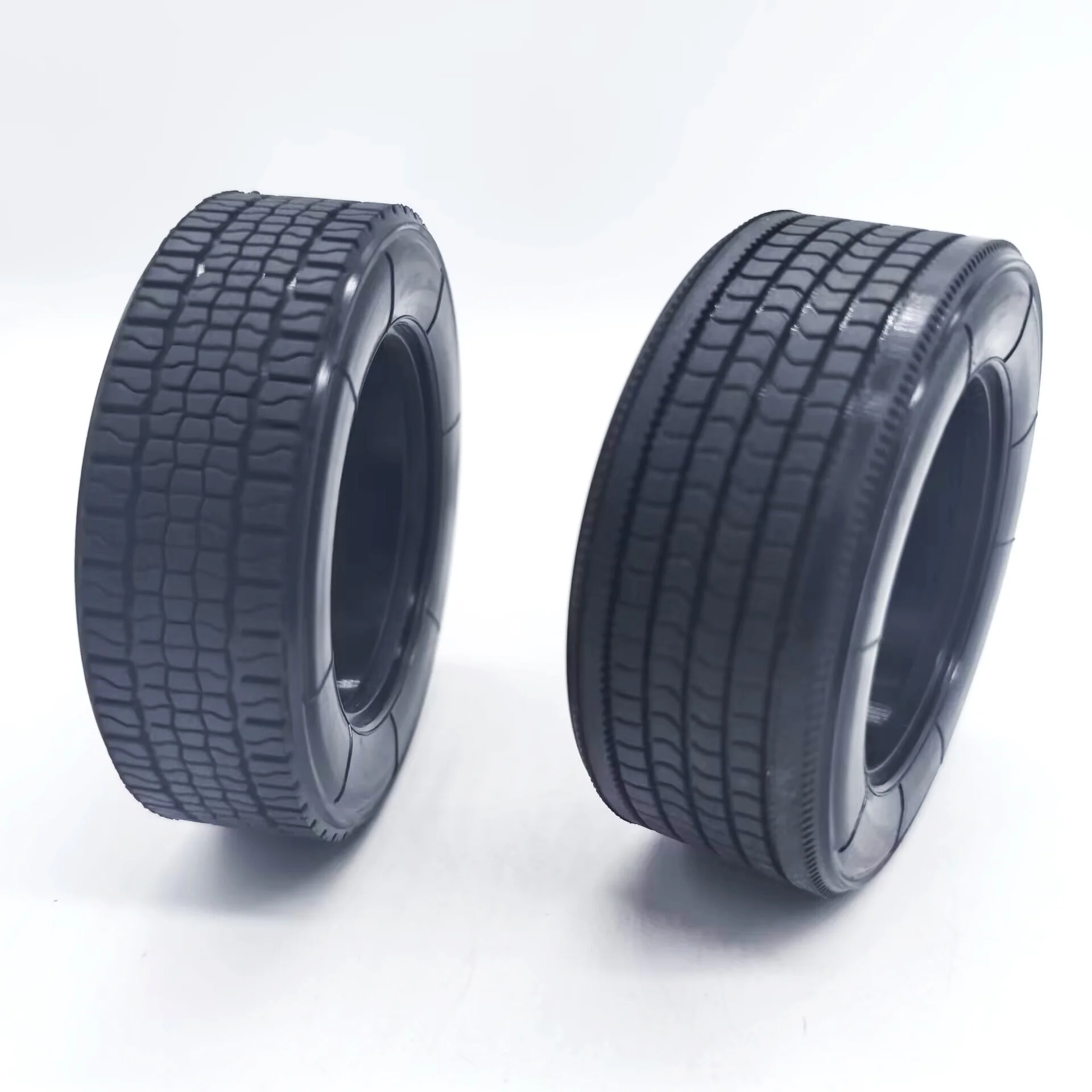 JXMODEL 1 Pair  Narrow And Wide Tyres Tyre RC Truck For 1/14 Tamiya Rc Tactor Dump Truck Semi Trailer 770S TGX FH16 Parts