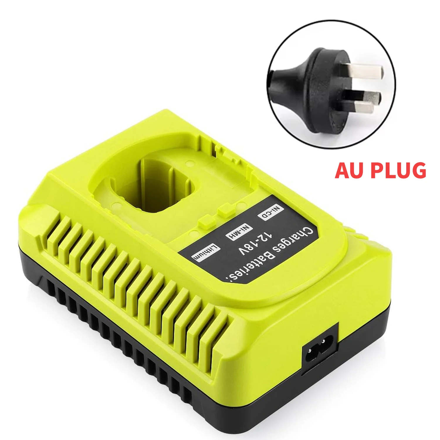 P117 18-Volt Schnellladegerät Ersatz für Ryobi 12V-18V Akku One Plus Lithium-Ionen/NiCad/NiMh Akku Mit US/EU/UK/AU Stecker – Detail 5