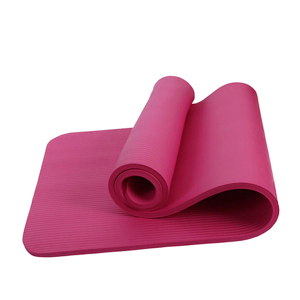 

Anti-Slip Yoga Mat Extra Thick High Density Moisture Resistant Exercise Mat For Women Pilates Home Use Pink