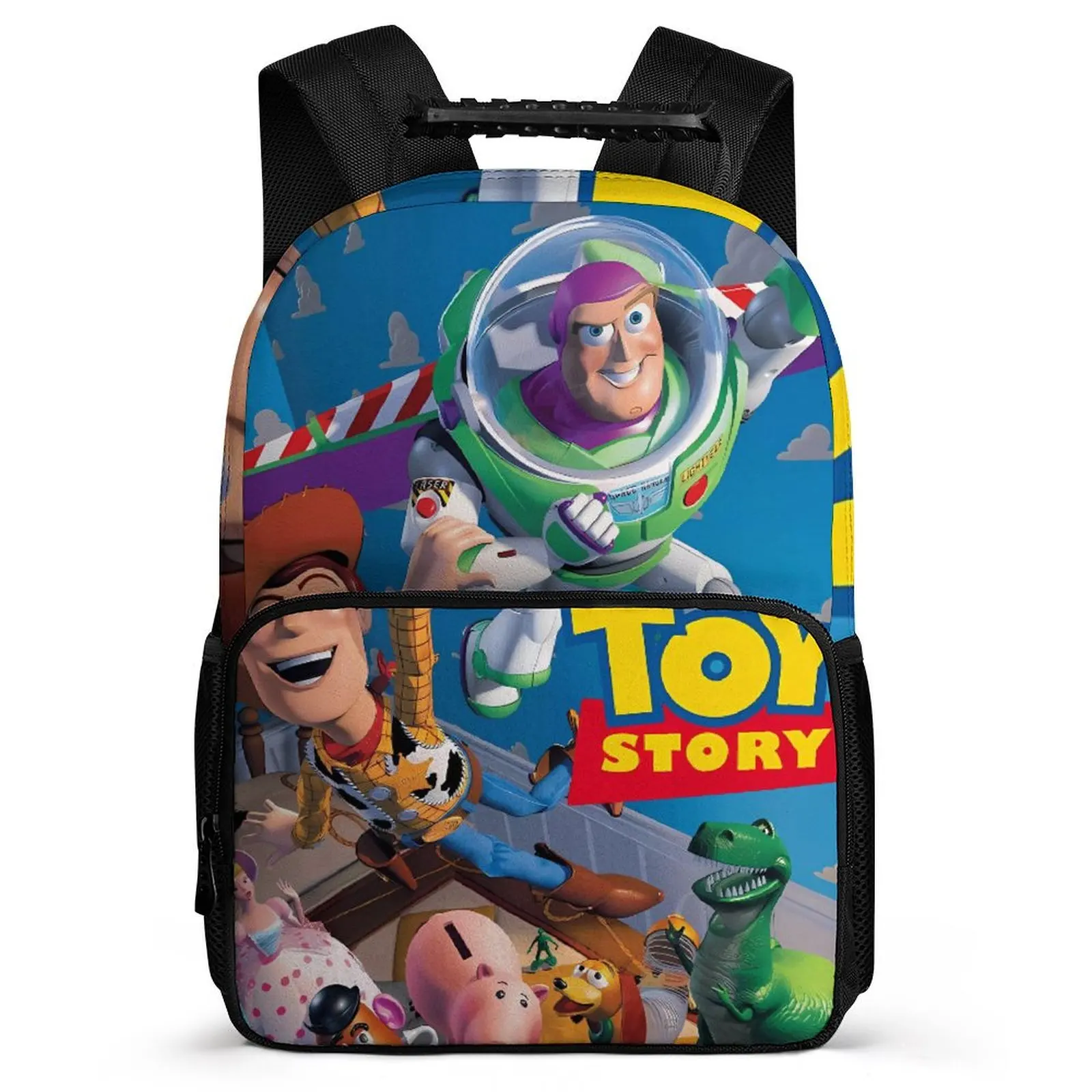 

Cartoon Toy Story Backpack Teen Student Girl Boy Back 16 Inch Backpack Women Rucksack