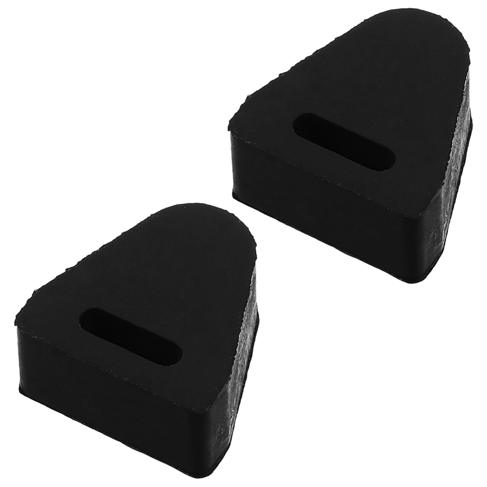 

2pcs Tailgate Buffer Block Durable Rubber Bumpers Shock Absorption Easy Fit Car Exterior Accessories Tailgate Cushion Pads
