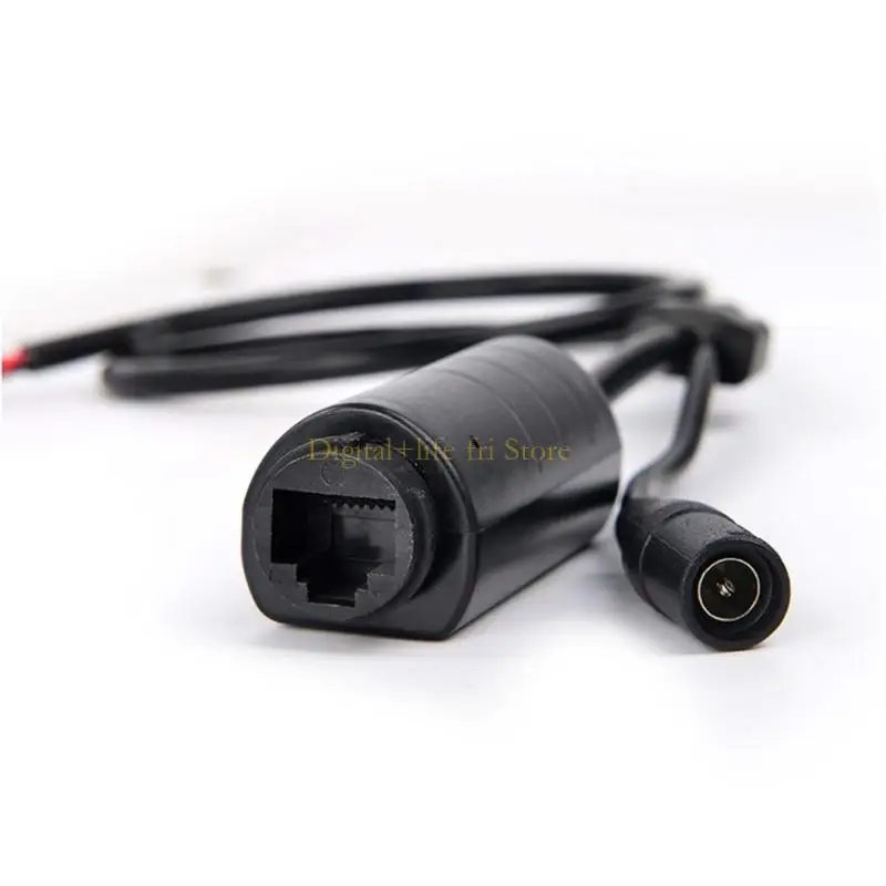

E06D IEEE802.3AF POE Splitter Splitter Splitter Изолированный кабельный кабельный кабельный аксессуар для IP Camea Мониторинг