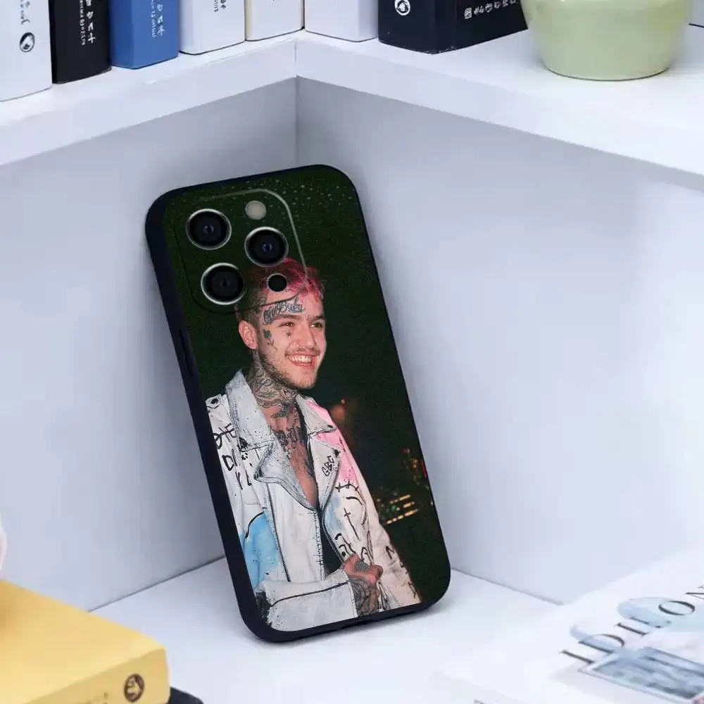 Emo Trap Lil Peep  Phone Case For iPhone 17, 16,15,14,13,12,11 Plus,Pro Max, Others Soft Black Cover - view 5