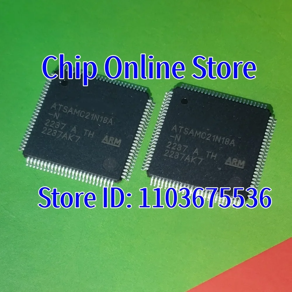5~50pcs  ATSAMC21N18A-AN  ATSAMC21N18A-ANT  ATSAMC21N18  TQFP100  New Original  32 Bit Microcontroller MCU