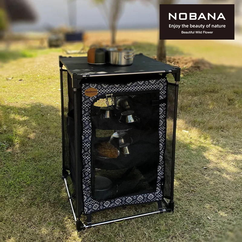 NOBANA Outdoor Camping Locker: The Ultimate Portable Kitchen Cabinet? thumbnail