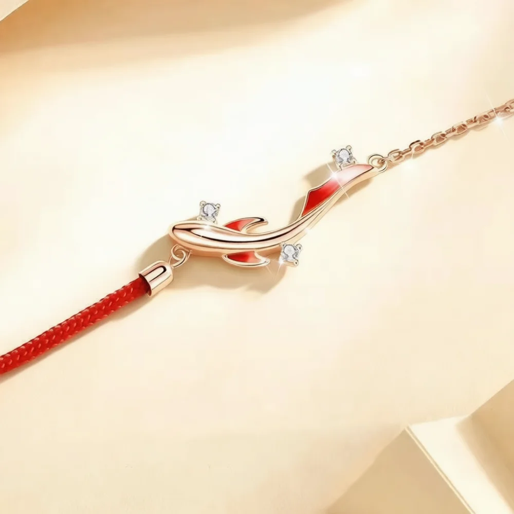 Elegancka bransoletka z czerwo – Women Accessories Meaning recenzja i cena