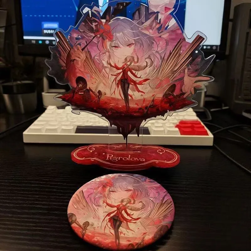 Flolo, nuevo producto de moda Wuthering Waves con un diseño atractivo, marca Acrílico, insignia de barra, decoración de anime, regalo de cumpleaños
