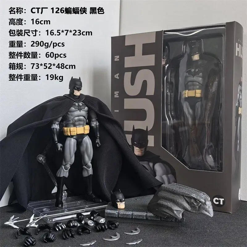 Ct Toys Mafex 126 The Dark Knight Action Figure Movable Collection Justice League Arkham Knight Bruce Wayne Figurine Model Toys