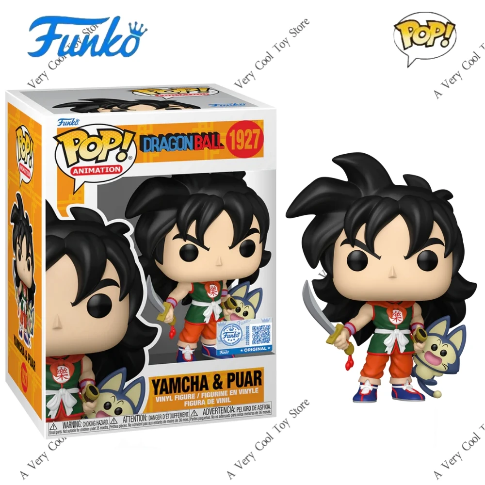 

Yamcha And Puar 1927 Figures Dragon Ball Funko Pop 4.6 inch Vinyl Figure Collectible Limited Edition Model Decoration Toy Gift