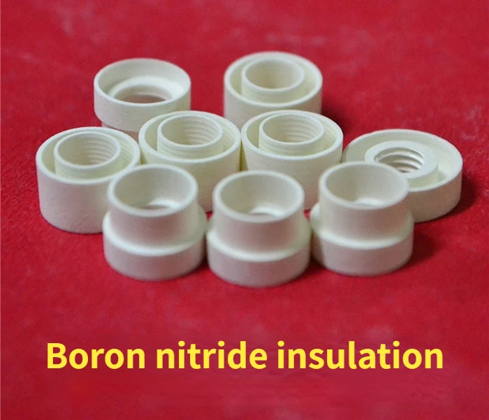 Boron Nitride Insulation Parts Fasteners Boron Nitride Gasket Machining Parts Parts Screws Bolts Nuts Aluminum Oxide