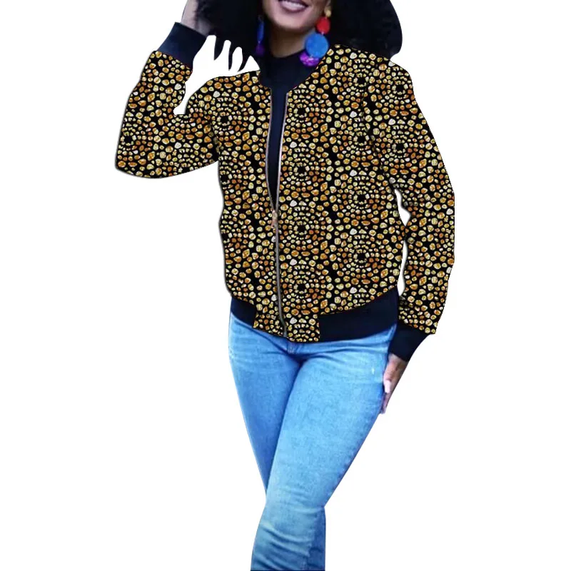 Tailor Made Women's Blazer Casual Jacket Ankara Fashion Orignal Design African Print Cardigan Coats Short Outerwear