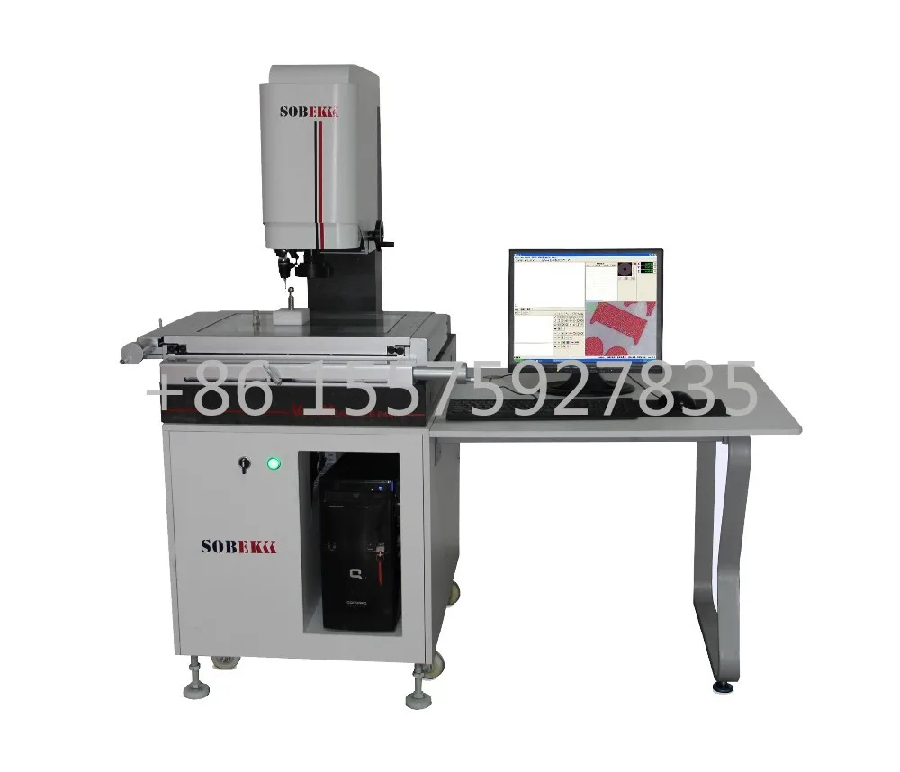 3 axis Manual Move Manual Cable Wire Weight Video Measuring Machine Coordinate Measuring Machine