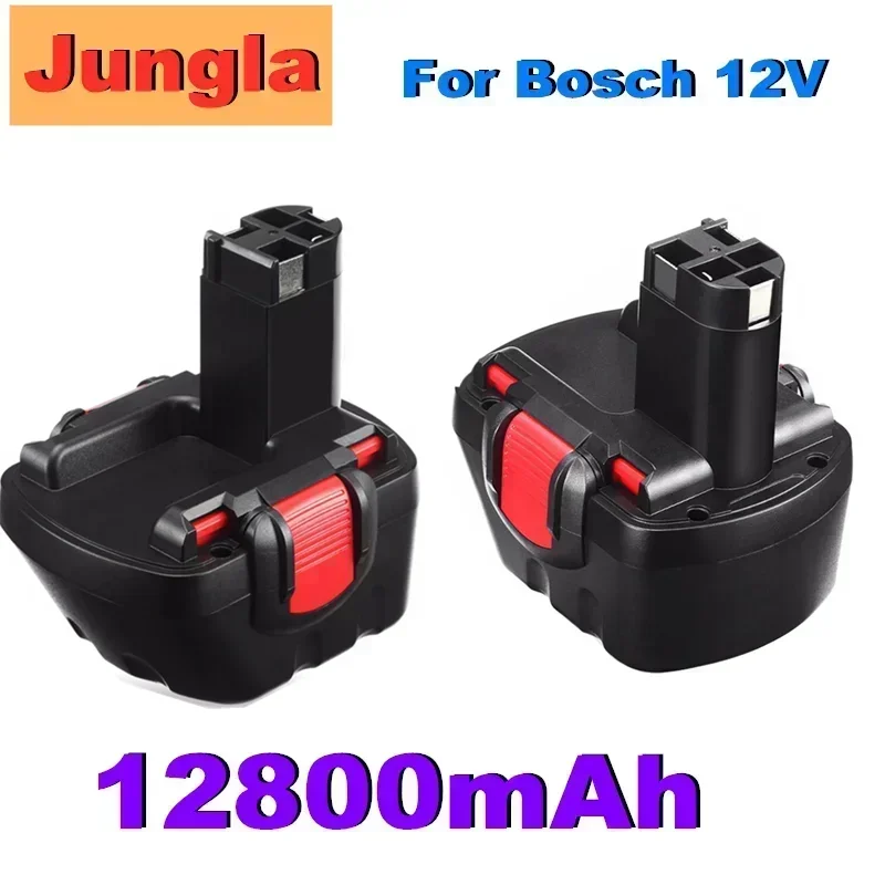 

2024 For Bosch 12V 12800mah PSR Rechargeable battery 12V 12.8AH AHS GSB GSR 12 VE-2 BAT043 BAT045 BAT046 BAT049 BAT120 BAT139